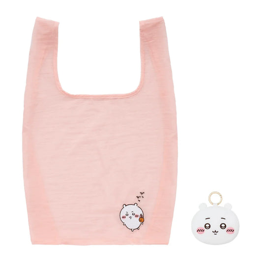 CHIIKAWA | Chiikawa Eco Shopping Bag & Mascot Pouch & Bag Charm (100×135×55mm & 520×320mm)