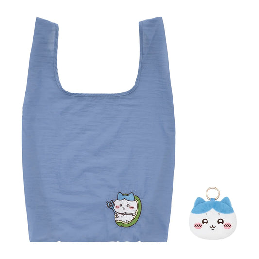 CHIIKAWA | Hachiware Eco Shopping Bag & Mascot Pouch & Bag Charm (100×135×55mm & 520×320mm)
