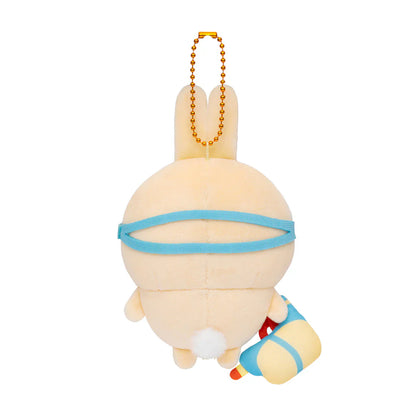 CHIIKAWA | Usagi Mascot Holder Plush Keychain Bag Charm 135×105×55mm (Goggle Summer)
