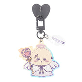 CHIIKAWA | Rakko Phone Holder Keychain with Key Ring Charm 100×55mm (Angel ♡ Demon: Great Angel)