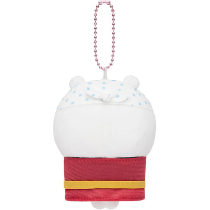 CHIIKAWA x MOGUMOGU | Chiikawa Mascot Holder Bag Charm Keychain 105x80x65mm (Kawagoe Rickshaw Driver)