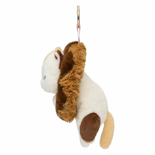 MOFUSAND | COFFEE AND DONUTS Mascot Keychain Bag Charm 130x130x160mm (Milk Chocolate)