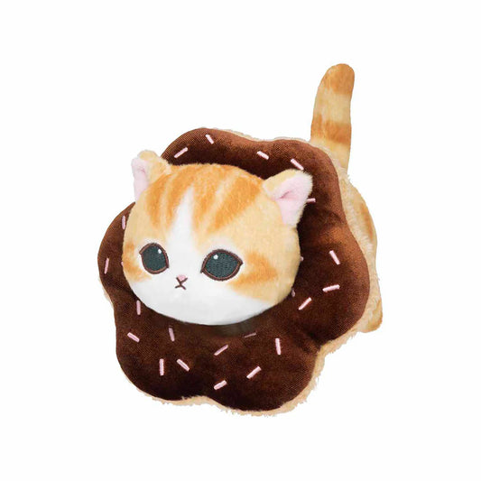 MOFUSAND | COFFEE AND DONUTS Plush Toy Plush Doll 130x130x160mm (Chocolate Cream)
