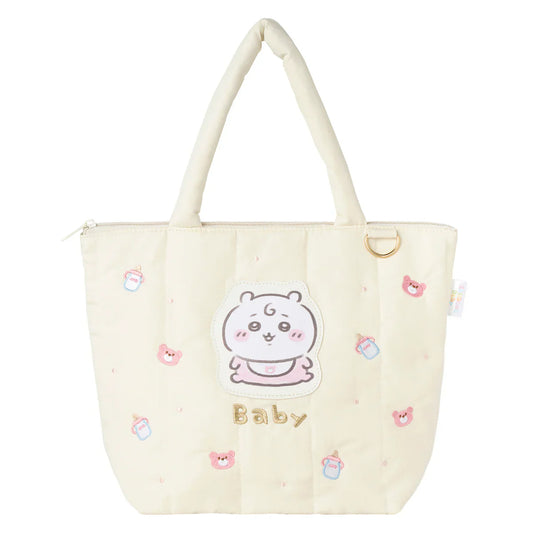 CHIIKAWA | Chiikawa Quilted Tote Bag 255×340×120mm (Chiikawa Baby)