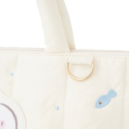 CHIIKAWA | Hachiware Quilted Tote Bag 255×340×120mm (Chiikawa Baby)