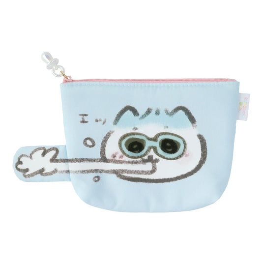 CHIIKAWA | Hachiware Pocket Tissue Pouch with Zipper 120x180x30mm (Chiikawa Baby)
