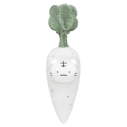 White Tiger & Black Tiger | Vegetable Mascot Holder Bag Charm Keychain 230x65x70mm (White Tiger)