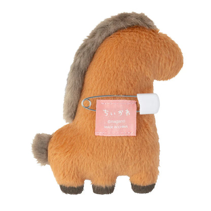 CHIIKAWA | Chiikawa & Usagi & Hachiware Plush Badge Set 100×80×25mm (UMA TO NARU)