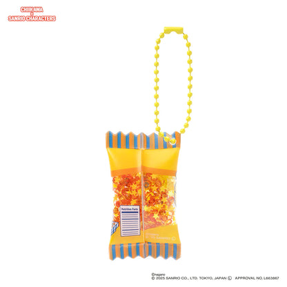 Chiikawa x Sanrio | Pom Pom Purin Pompompurin x Usagi Shaka Shaka Sweets Keychain 60x30x10mm (Supermarket)