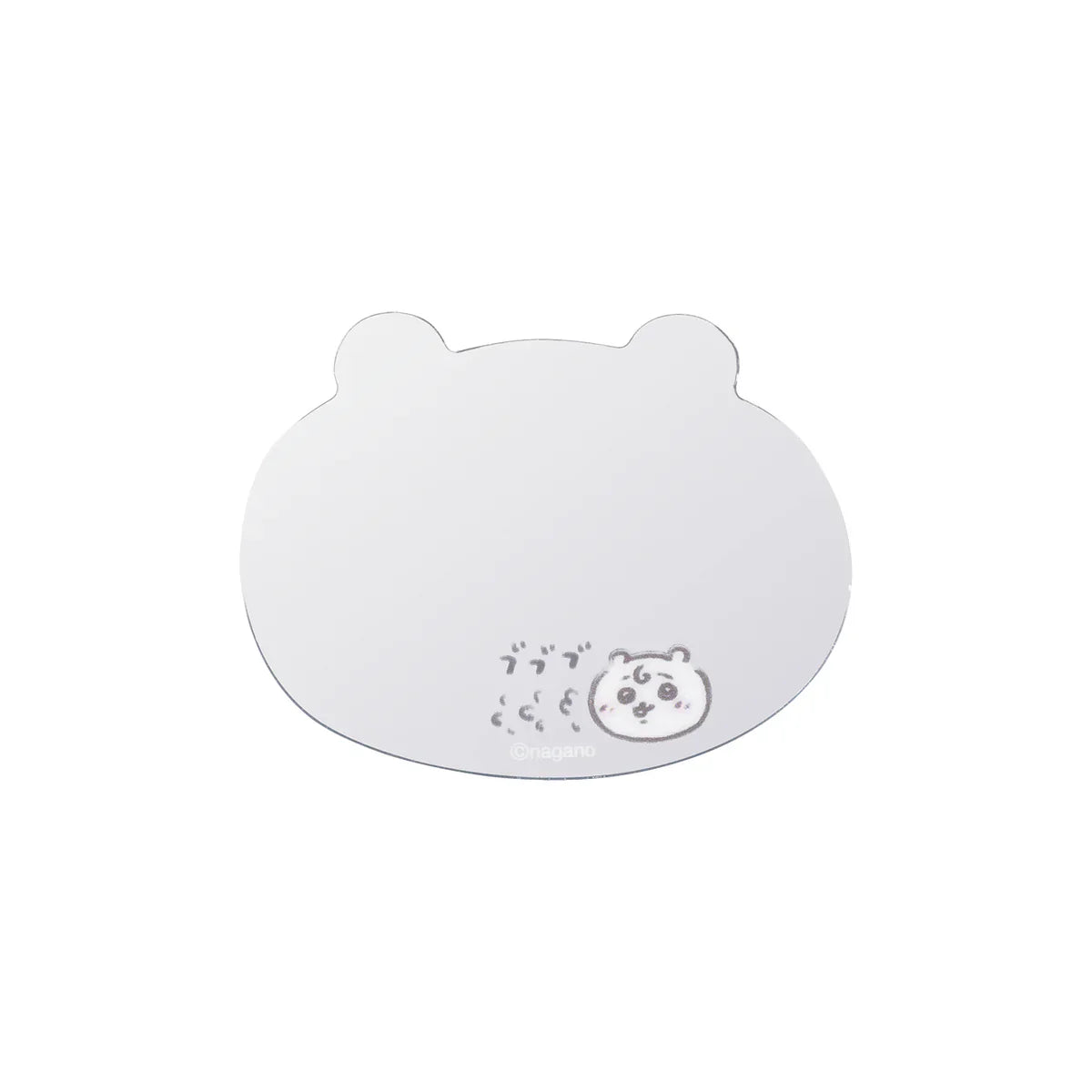 CHIIKAWA | Chiikawa Mini Acrylic Mirror with Pouch 65×65mm (Chiikawa Baby)