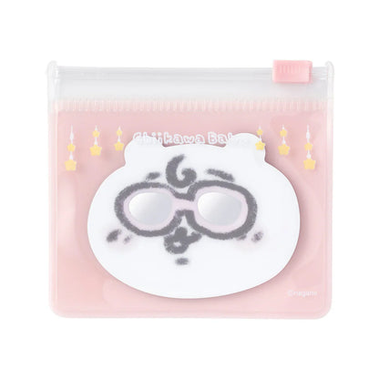 CHIIKAWA | Chiikawa Mini Acrylic Mirror with Pouch 65×65mm (Chiikawa Baby)