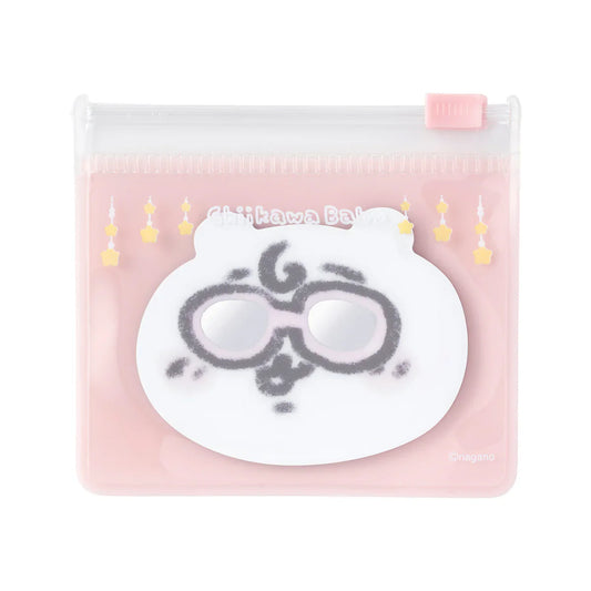 CHIIKAWA | Chiikawa Mini Acrylic Mirror with Pouch 65×65mm (Chiikawa Baby)
