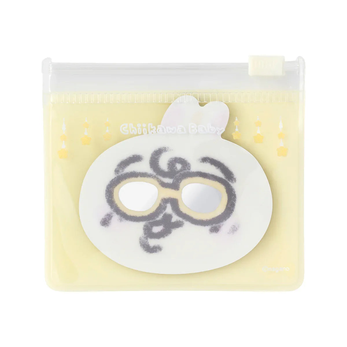 CHIIKAWA | Usagi Mini Acrylic Mirror with Pouch 65×65mm (Chiikawa Baby)