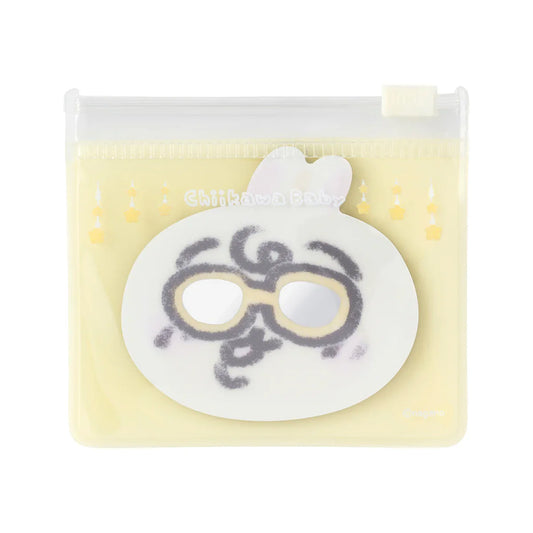 CHIIKAWA | Usagi Mini Acrylic Mirror with Pouch 65×65mm (Chiikawa Baby)