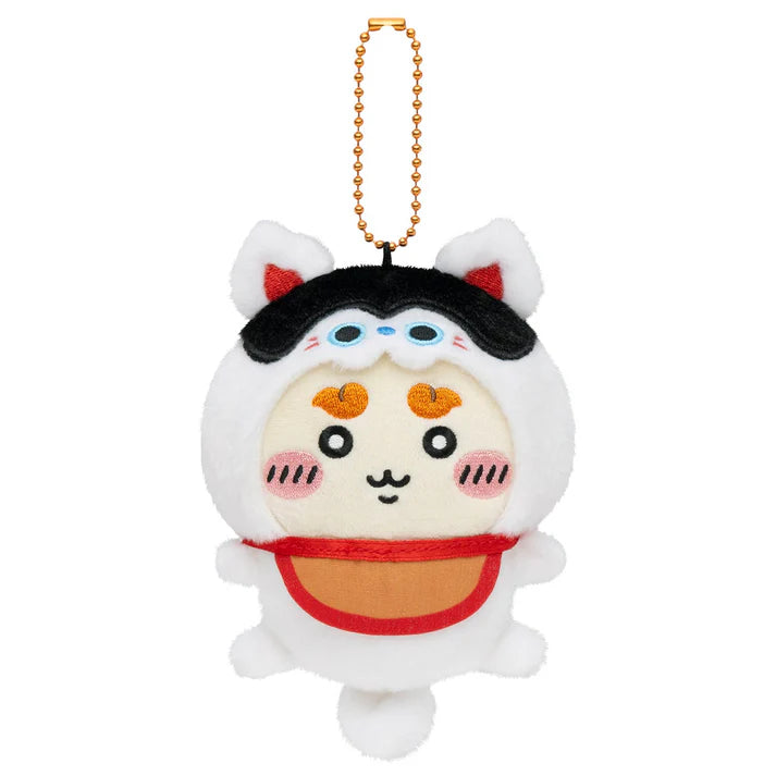 CHIIKAWA x MOGUMOGU | Shisa Mascot Holder Bag Charm Keychain 120x85x50mm (1st Anniversary)