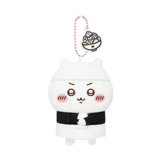 CHIIKAWA | Chiikawa Mascot Keychain Bag Charm 130x80x50mm (Ramen Buta Staff)