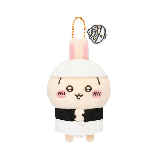 CHIIKAWA | Usagi Mascot Keychain Bag Charm 130x80x50mm (Ramen Buta Staff)