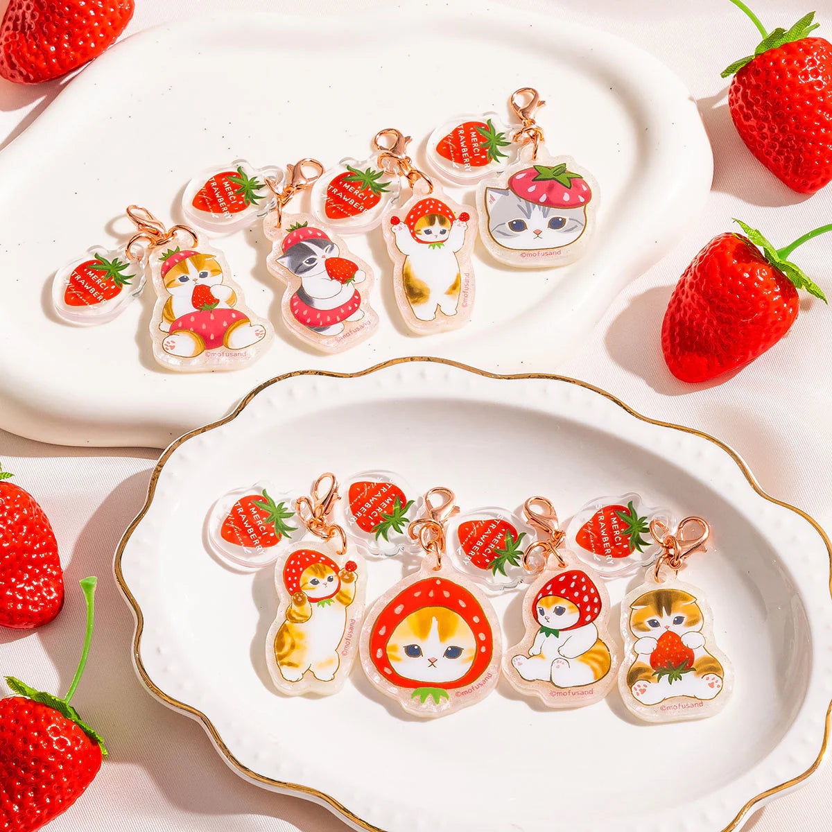 MOFUSAND | Secret Trading Mini Acrylic Charms Blind Bag 45x35mm or Less (MERCI STRAWBERRY)