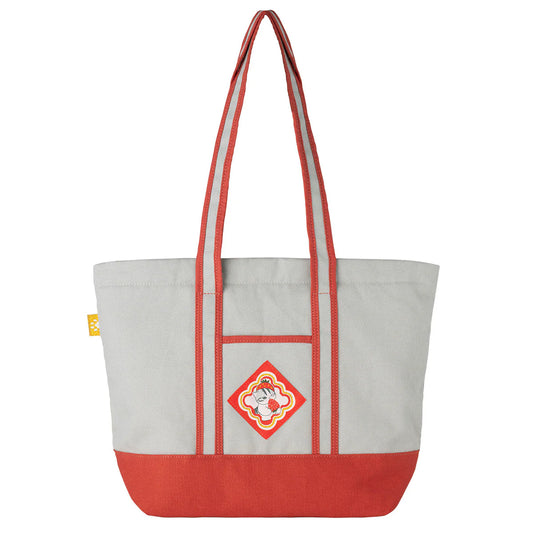 MOFUSAND | Large Gusseted Tote Bag 330×445×145mm (MERCI STRAWBERRY)
