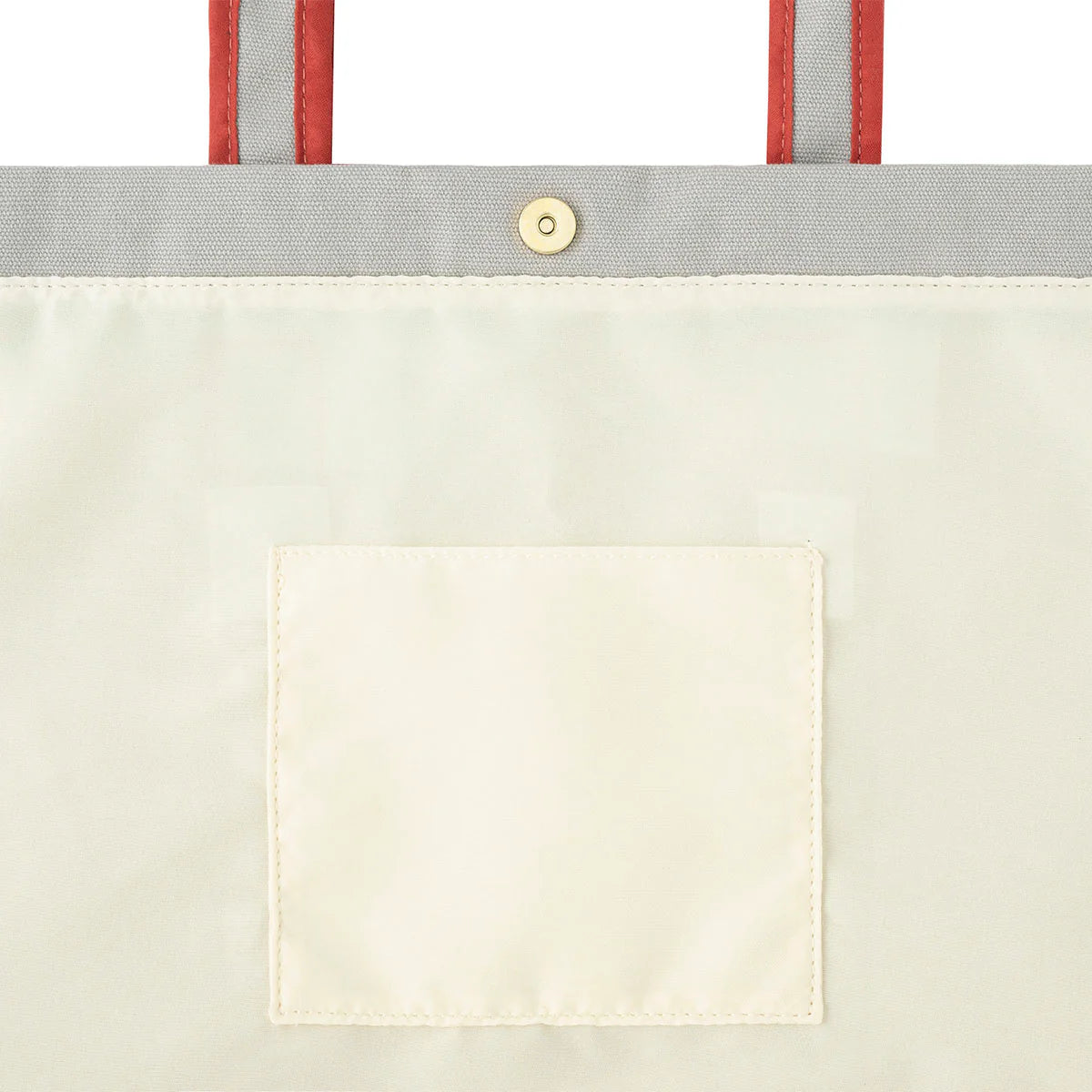 MOFUSAND | Large Gusseted Tote Bag 330×445×145mm (MERCI STRAWBERRY)