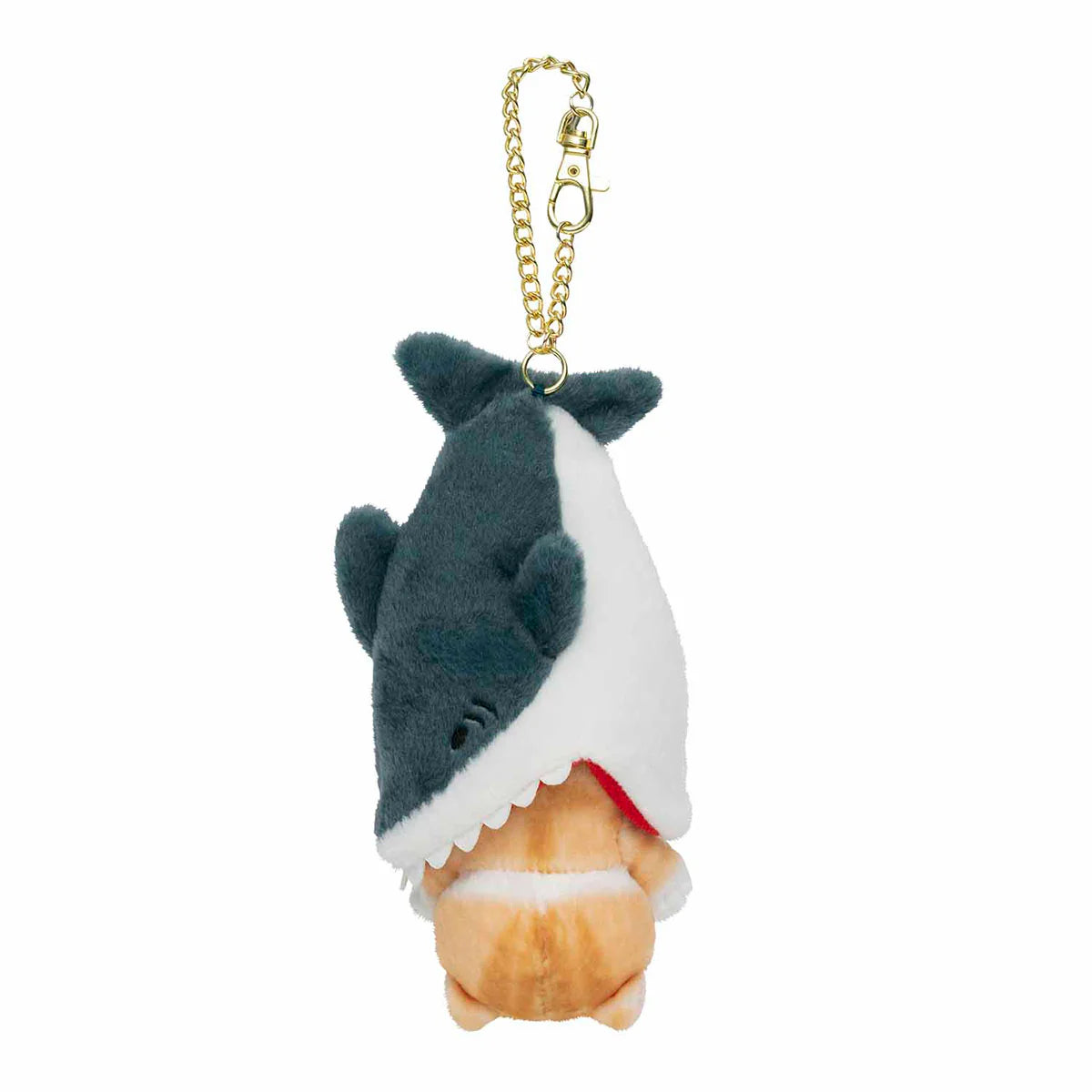 MOFUSAND | Retractable Keyring Mascot Keychain 200x100x100mm (Shark)