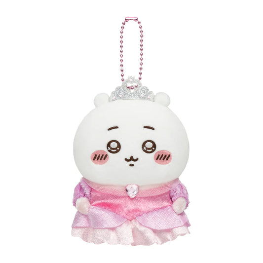 CHIIKAWA | Chiikawa Mascot Holder Plush Keychain 115×90×55mm (Pu-Wappa Puffy Prince)