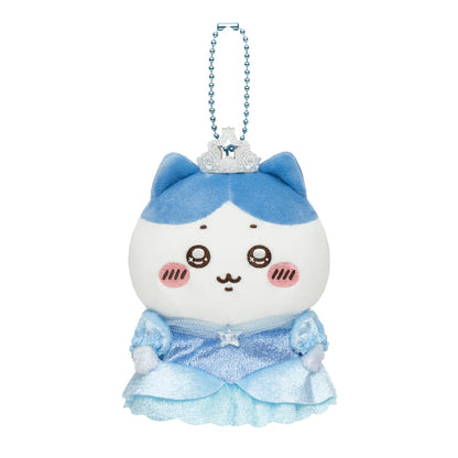 CHIIKAWA | Hachhiware Mascot Holder Plush Keychain 115×90×55mm (Pu-Wappa Puffy Prince)