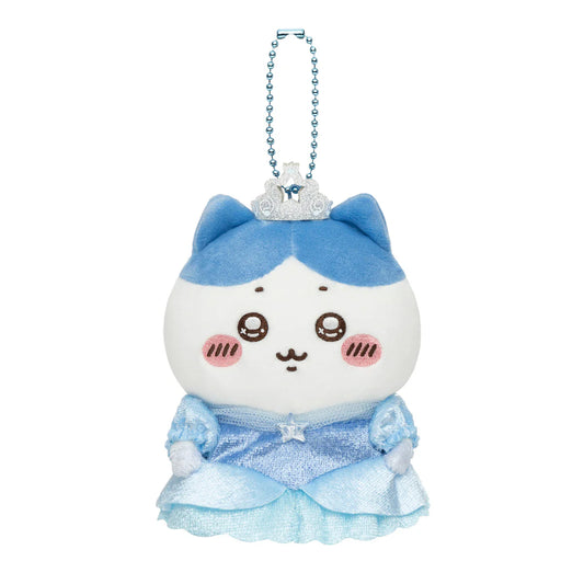 CHIIKAWA | Hachhiware Mascot Holder Plush Keychain 115×90×55mm (Pu-Wappa Puffy Prince)
