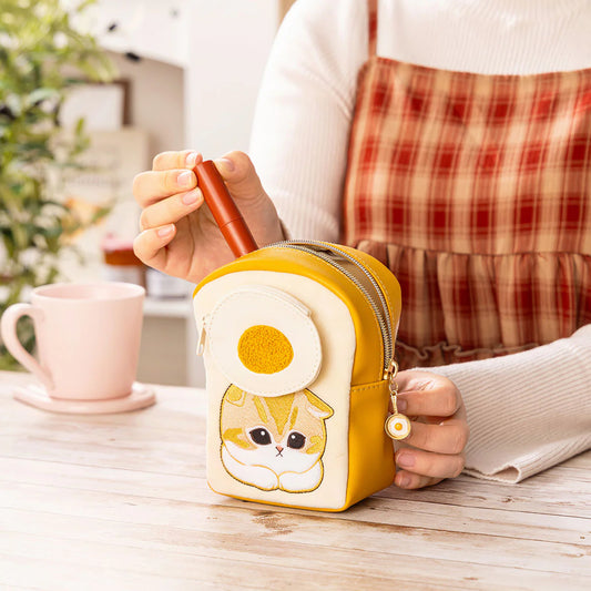 MOFUSAND | Standing Bread Cosmetic Pouch 150x115x60mm (Mofumofu Bakery)