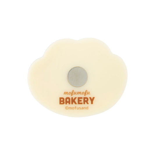 MOFUSAND | Mofumofu Bakery Puffy Bread Magnet 60x61mm or less (Cream Bun)