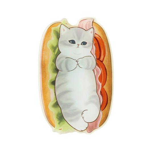 MOFUSAND | Mofumofu Bakery Puffy Bread Magnet 60x61mm or less (Sandwich)