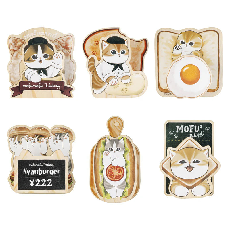 MOFUSAND | Mofumofu Bakery Secret Trading Wood Clips Blind Box (Shipped Randomly)