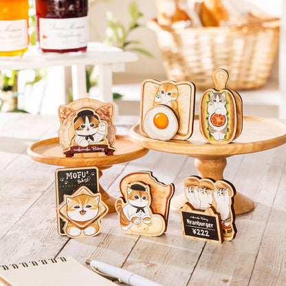 MOFUSAND | Mofumofu Bakery Secret Trading Wood Clips Blind Box (Shipped Randomly)