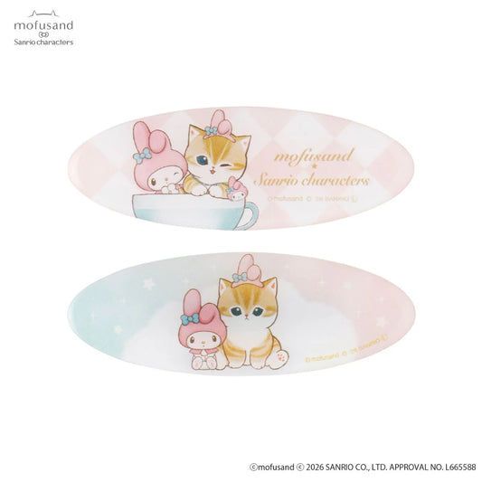 MOFUSAND x SANRIO | My Melody Oval Clip Set of 2