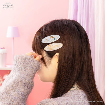 MOFUSAND x SANRIO | Pompompurin Pom Pom Purin Oval Clip Set of 2