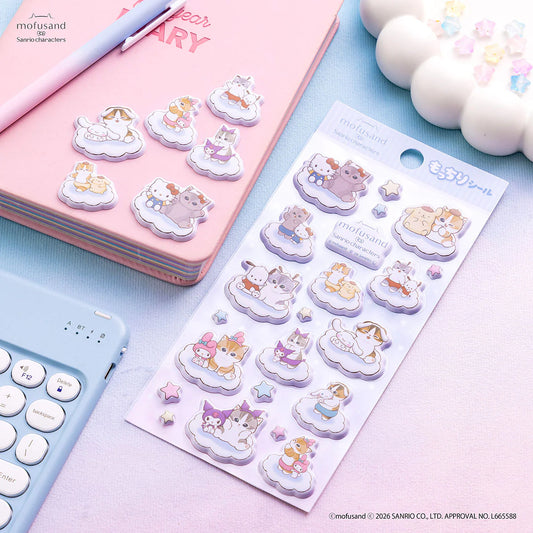 MOFUSAND x SANRIO | Mochi Stickers 79x121mm
