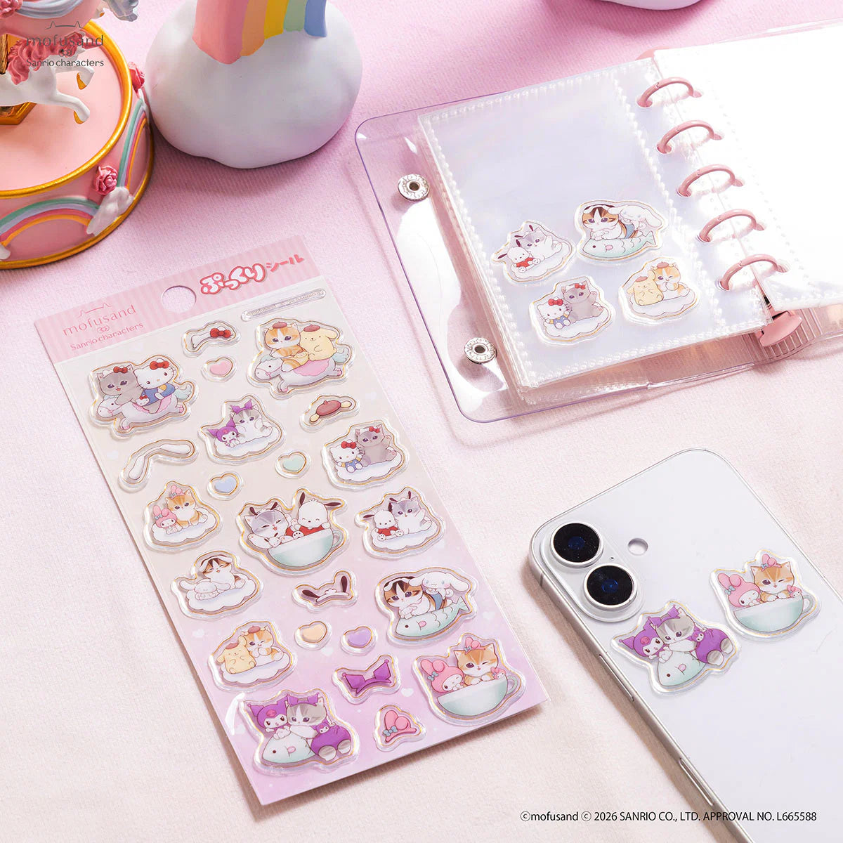 MOFUSAND x SANRIO | Mochi Stickers 79x121mm