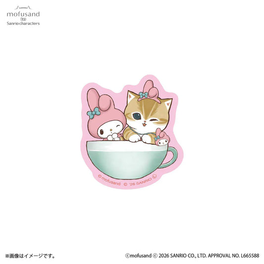 MOFUSAND x SANRIO | My Melody Smartphone-sized Stickers 62x82mm or less