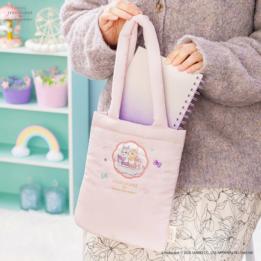 MOFUSAND x SANRIO | Kuromi & My Melody Tote Bag 245x205x15mm