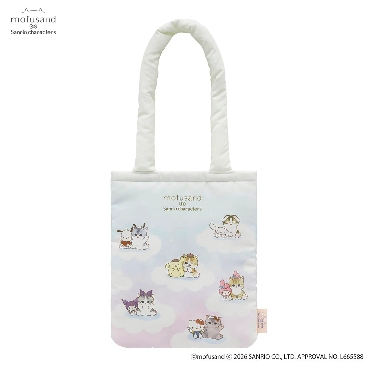 MOFUSAND x SANRIO | Sanrio Characters Tote Bag 245x205x15mm