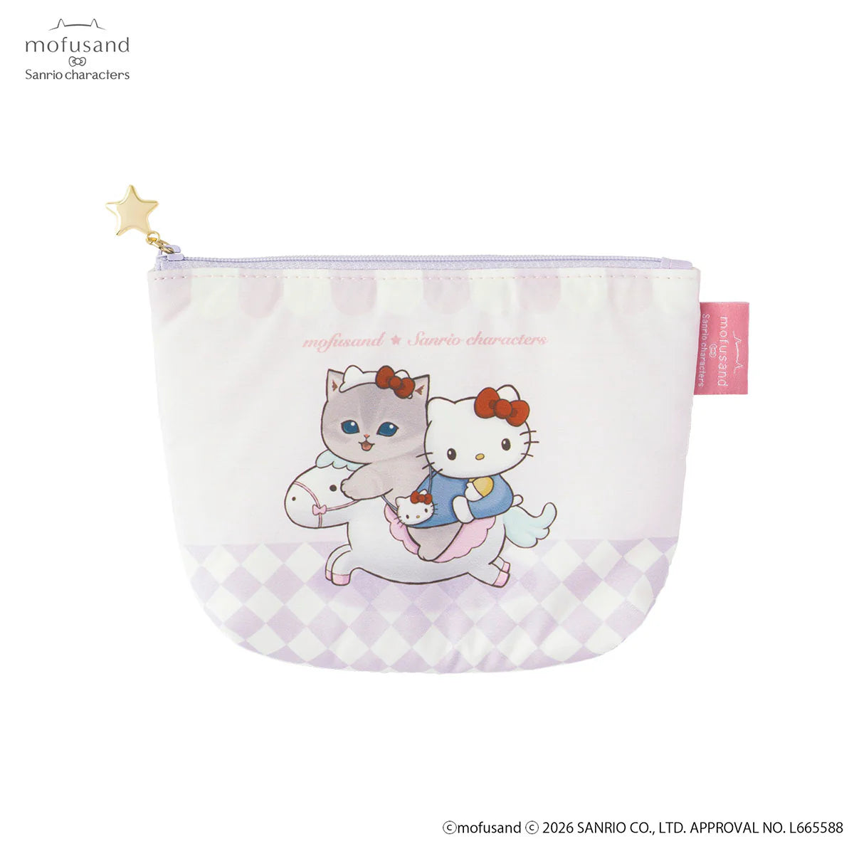 MOFUSAND x SANRIO | Hello Kitty Pocket Tissue Pouch 130x175x25mm