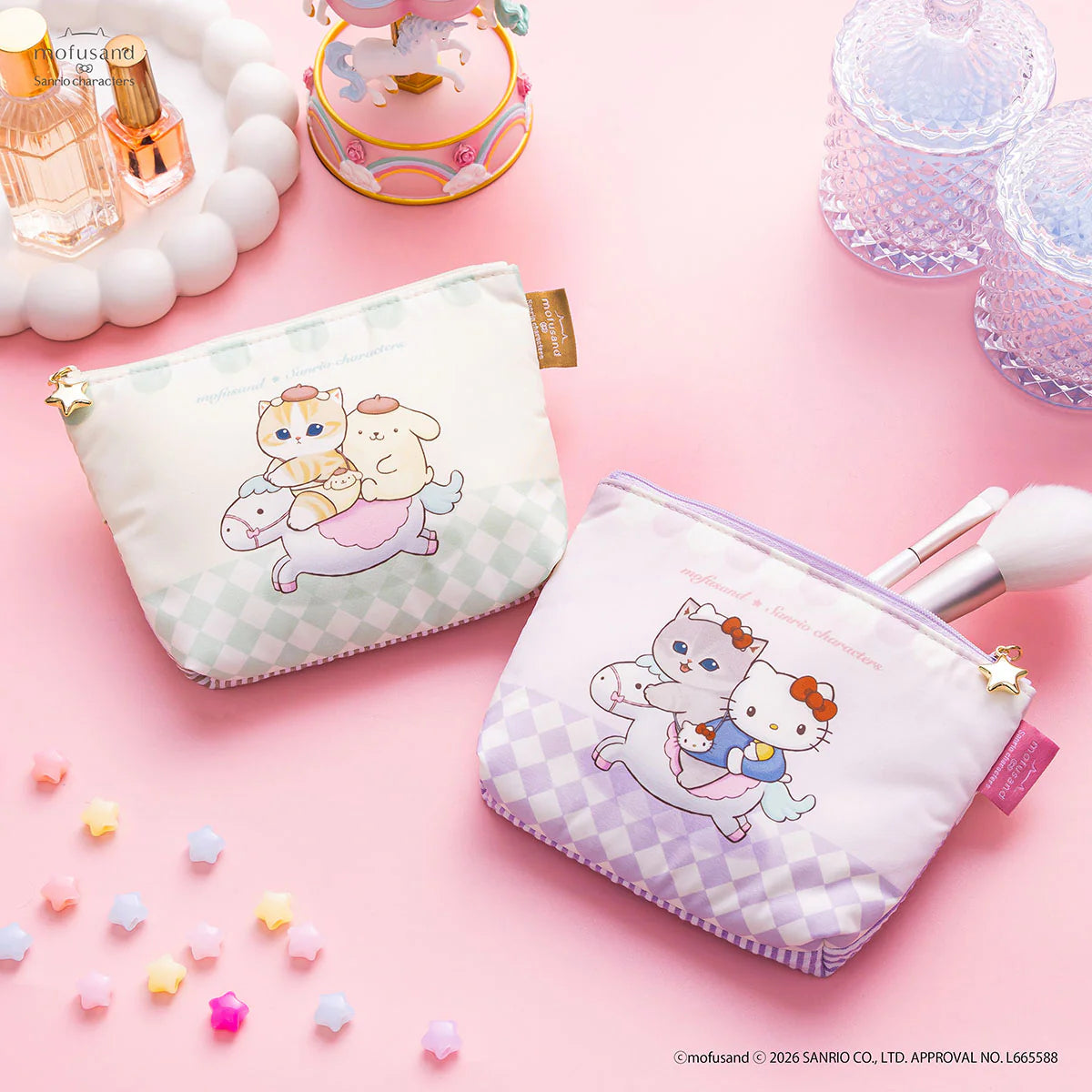 MOFUSAND x SANRIO | Hello Kitty Pocket Tissue Pouch 130x175x25mm