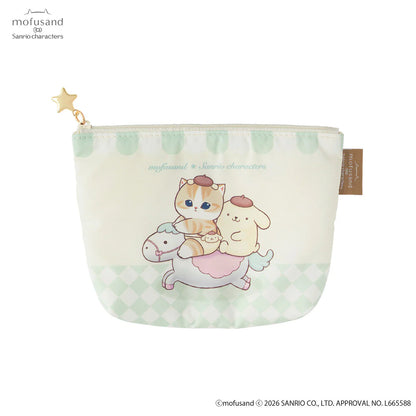 MOFUSAND x SANRIO | Pompompurin Pom Pom Purin Pocket Tissue Pouch 130x175x25mm