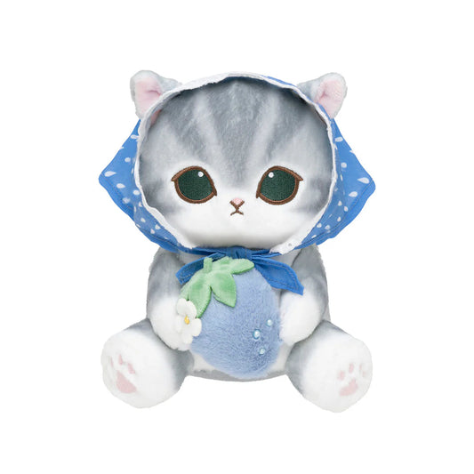 MOFUSAND | Plush Toy Plush Doll - Blue 200x135x170mm (MERCI STRAWBERRY)