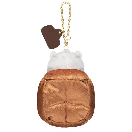 MOFUSAND | Mofumofu Bakery Cat Mascot Keychain Bag Charm 80x105x158mm (Danish - Blueberry)