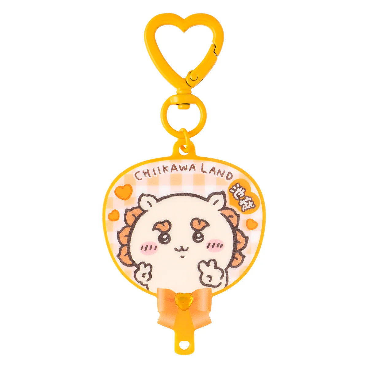 CHIIKAWA | Shisa Fan-shaped Acrylic Keychain 71x54mm (Go! IKEBUKURO )