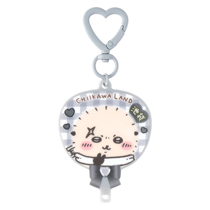 CHIIKAWA | Rakko Fan-shaped Acrylic Keychain 71x54mm (Go! IKEBUKURO )