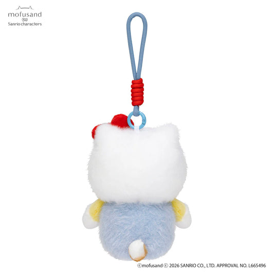 Mofusand × Sanrio | Hello Kitty Squishy Potefuwa Mascot Holder Keychain Bag Charm  170×130×130mm