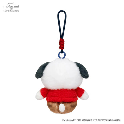 Mofusand × Sanrio | Pochacco Squishy Potefuwa Mascot Holder Keychain Bag Charm  170×130×130mm