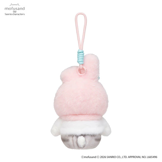 Mofusand × Sanrio | My Melody Squishy Potefuwa Mascot Holder Keychain Bag Charm  170×130×130mm